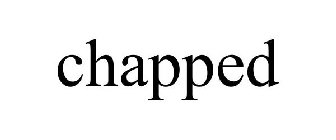 CHAPPED
