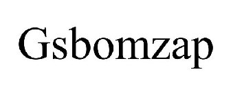 GSBOMZAP