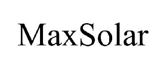 MAXSOLAR