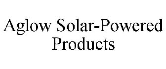 AGLOW SOLAR-POWERED PRODUCTS