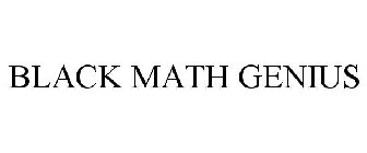 BLACK MATH GENIUS