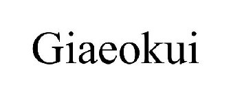 GIAEOKUI