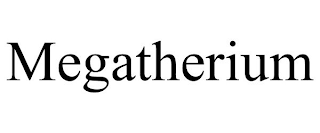 MEGATHERIUM