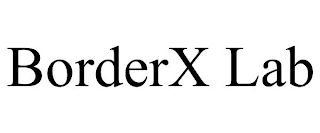 BORDERX LAB