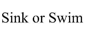 SINK OR SWIM