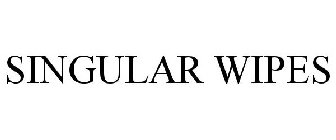 SINGULAR WIPES