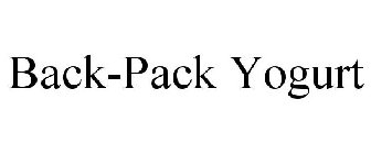 BACKPACK YOGURT