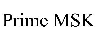 PRIME MSK