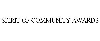 SPIRIT OF COMMUNITY AWARDS