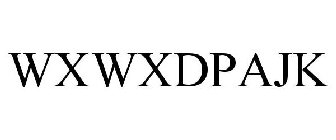 WXWXDPAJK