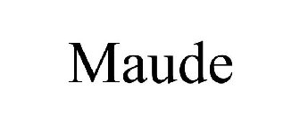 MAUDE