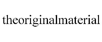 THEORIGINALMATERIAL