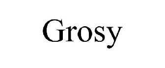 GROSY