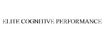 ELITE COGNITIVE PERFORMANCE