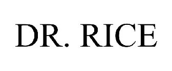 DR. RICE