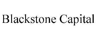 BLACKSTONE CAPITAL