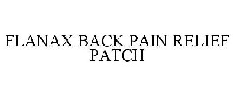 FLANAX BACK PAIN RELIEF PATCH