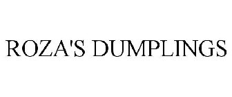 ROZA'S DUMPLINGS