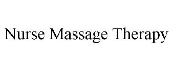 NURSE MASSAGE THERAPY