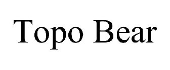 TOPO BEAR