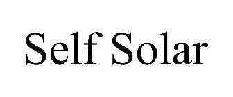 SELF SOLAR