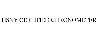 HSNY CERTIFIED CHRONOMETER