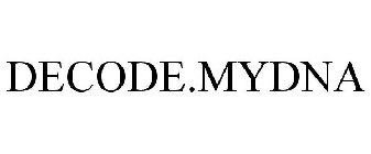 DECODE.MYDNA