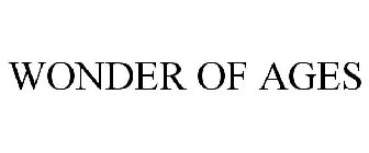 WONDER OF AGES