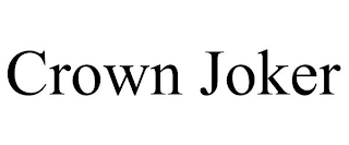 CROWN JOKER