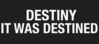 DESTINY IT WAS DESTINED