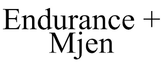 ENDURANCE + MJEN