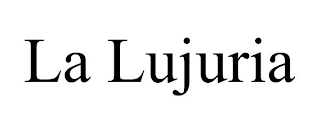 LA LUJURIA