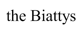 THE BIATTYS