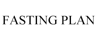 FASTING PLAN