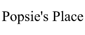 POPSIE'S PLACE