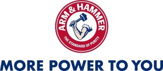 ARM & HAMMER THE STANDARD OF PURITY MORE POWER TO YOUPOWER TO YOU