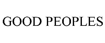 GOOD PEOPLES