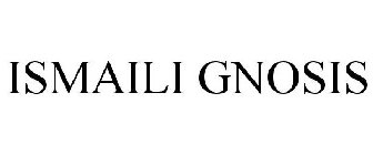 ISMAILI GNOSIS