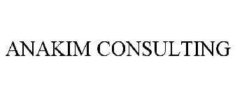 ANAKIM CONSULTING