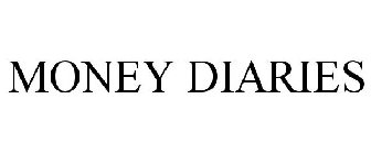 MONEY DIARIES