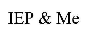 IEP & ME