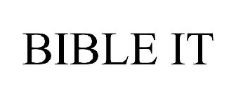 BIBLE IT