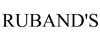 RUBAND'S