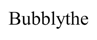 BUBBLYTHE