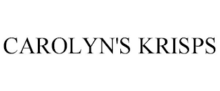 CAROLYN'S KRISPS