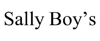 SALLY BOY'S