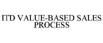 ITD VALUE-BASED SALES PROCESS