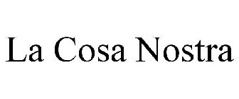 LA COSA NOSTRA