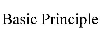 BASIC PRINCIPLE
