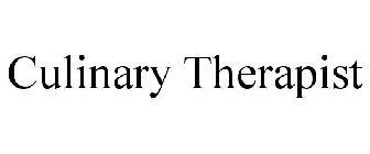 CULINARY THERAPIST